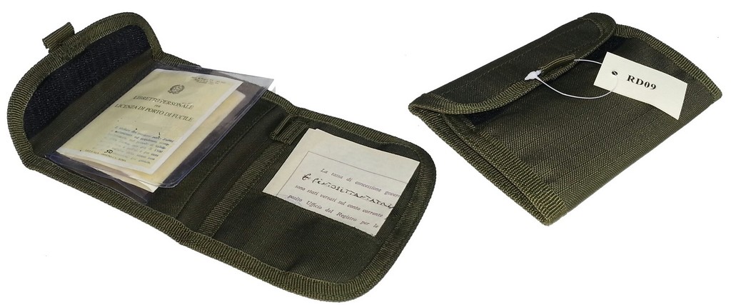 1706016 - PORTADOCUMENTI  MULTISCOMPARTO IN CORDURA - ART. RD09 - SAG NATURE