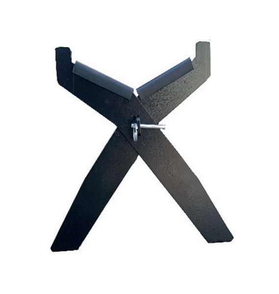 1713080 - SUPPORTO REST IN ACCIAIO SMONTABILE IN 3 PZ RICHIUDIBILE IN BORSA, INGOMBRO DA CHIUSO 35X6 - ART. D1621 RACK
