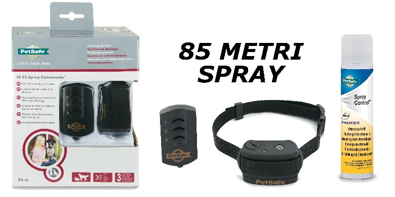2601065 - SISTEMA ADDESTRAMENTO A BASE SPRAY - DISTANZA 85 METRI - PET SAFE - PDT19-14182