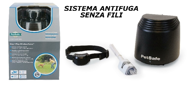 2601067 - SISTEMA ANTIFUGA SENZA FILI PER CANI - PET SAFE - PIF45-13479