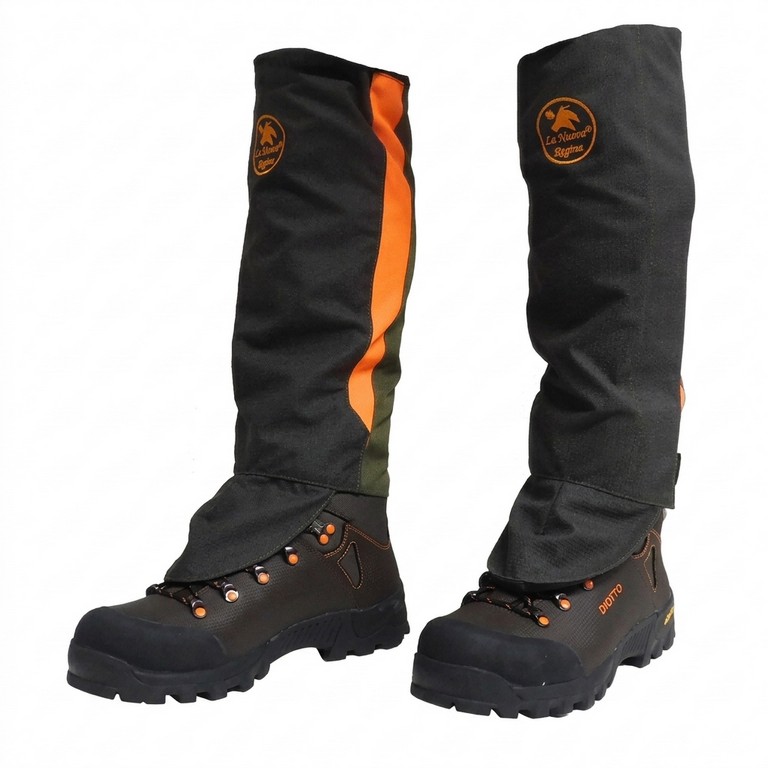 2901096 - GHETTE / GHETTA FAST LIGHT GREEN/ORANGE IN KEVLAR E CORDURA - DALLA TG XXS ALLA 5XL - LA NUOVA REGINA - SAG NATURE