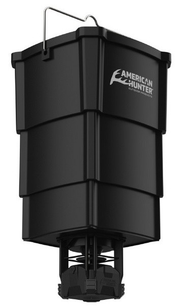 4201014 - DISTRIBUTORE PEGHEVOLE DI FORAGGIO C/TIMER DIGITALE - VELOCITA DA 1 A 30" - CAPIENZA 19 LT - AH-NF-ECON - AMERICAN HUNTER