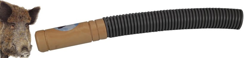 4202010 - RICHIAMO A FIATO PER CINGHIALE IN MATERIALE IN LEGNO E PLASTICA RIGIDA - LUNGHEZZA 33,5 CM - IN BLISTER