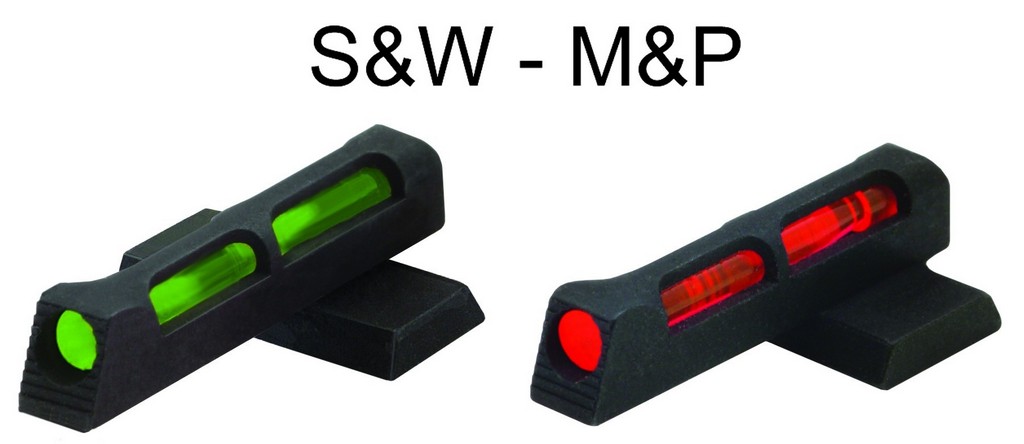 5701143 - SET MIRINI ANTERIORI INTERCAMBIABILI IN FIBRA ROSSA, VERDE E BIANCA E CHIAVE PER SOSTIT. PER PISTOLA SMITH & WESSON M&P - HI-VIZ – SW2014