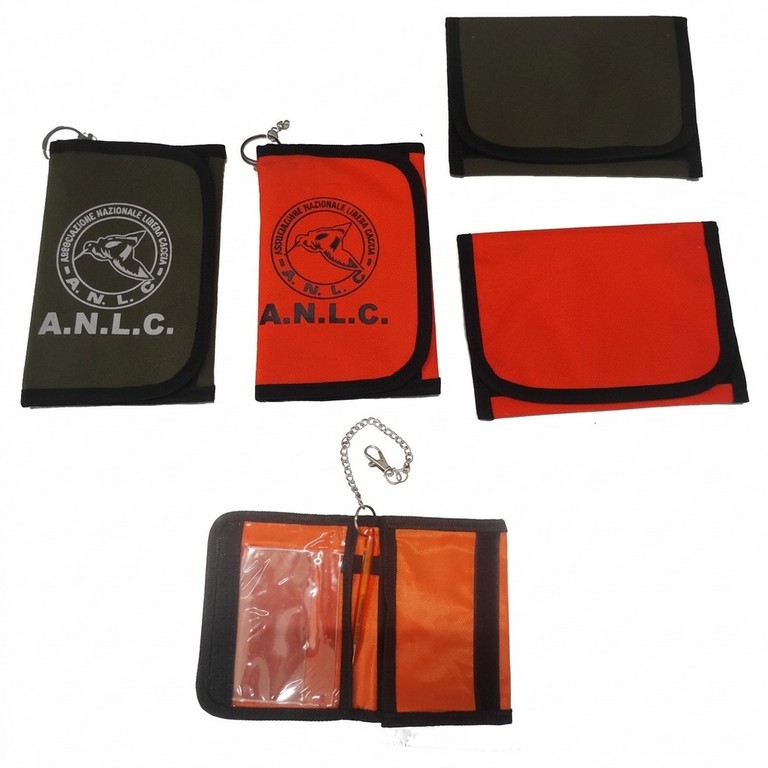 9903001 - PORTADOCUMENTI CON PENNA e GANCIO - 12 CM CHIUSO - 24 CM APERTO CON LOGO - CORDURA 420D IMPERMEABILE - SAG NATURE